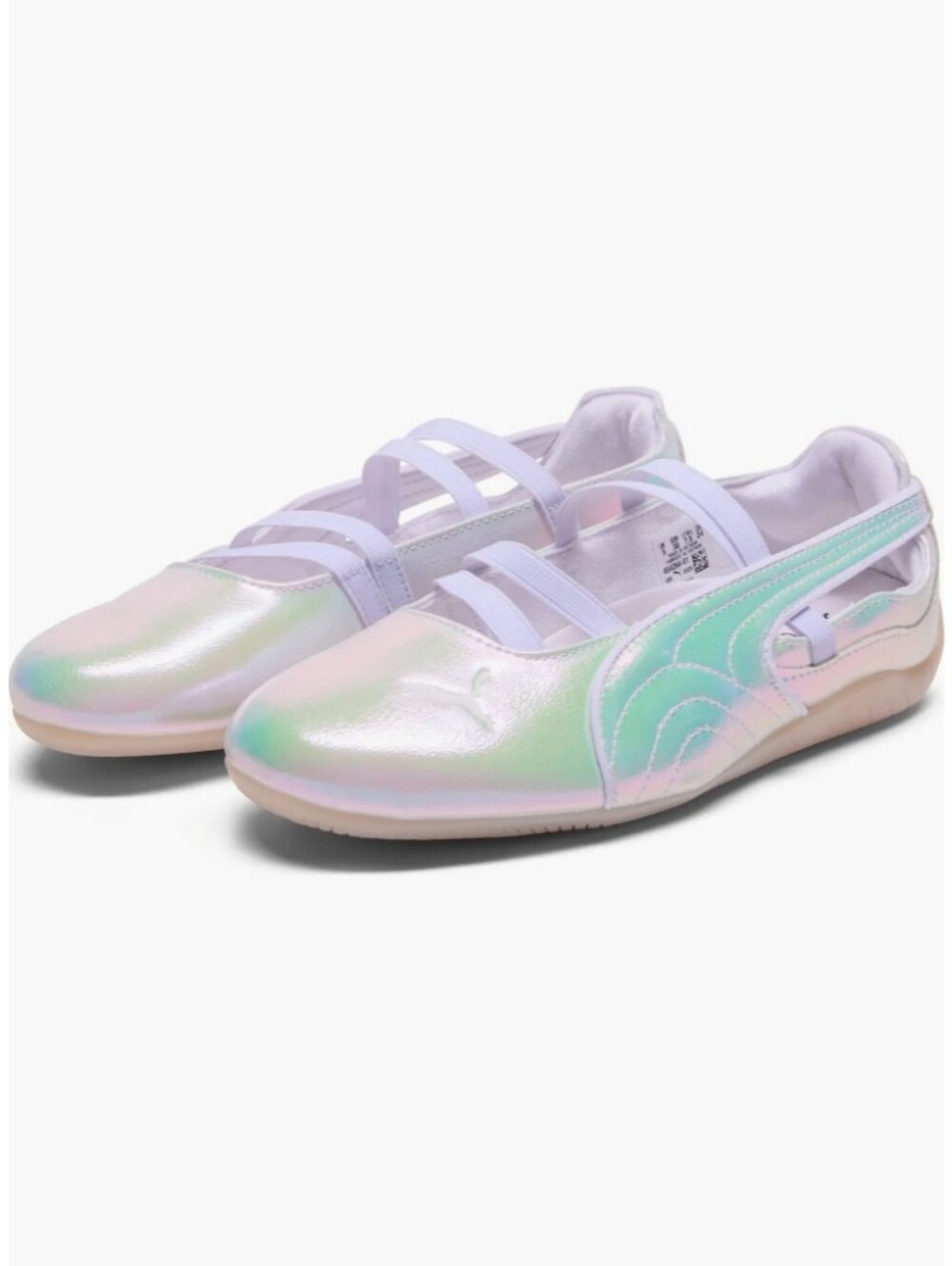 PUMA pearlized iridescent Speedcat ballet‎ flat sneaker 11